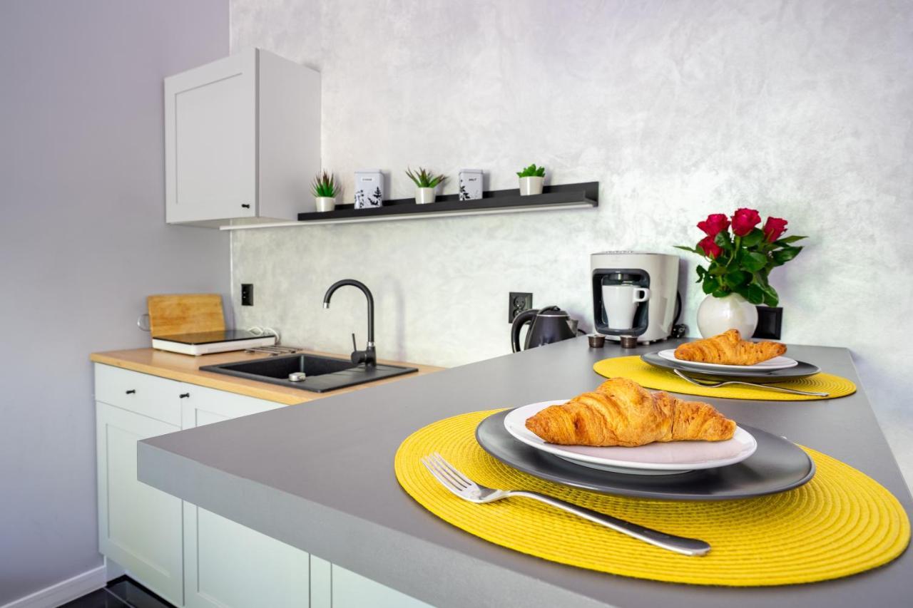 Stylish Studio In The Heart Of The City. Varşova Dış mekan fotoğraf